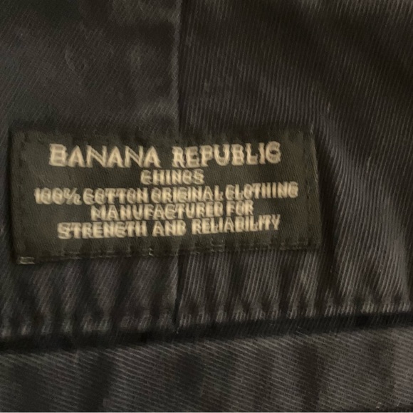 Banana Republic Aiden Chinos Navy Men’s Pants S/934457 Size 30x30 Pre-owned. - Picture 3 of 5